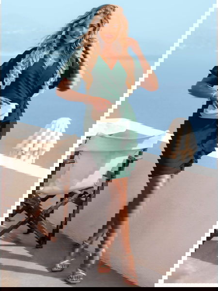 Sukienka z przekładanym... 2