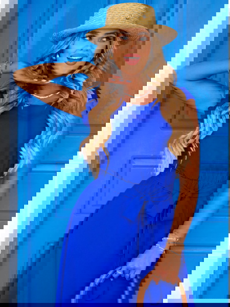 Chabrowa sukienka z... 2