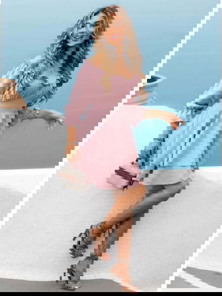 Rozkloszowana sukienka typu... 2