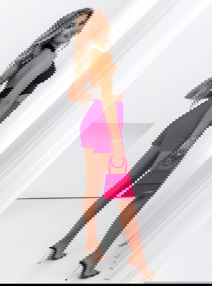 Spódnico - spodenki z ozdobnym...