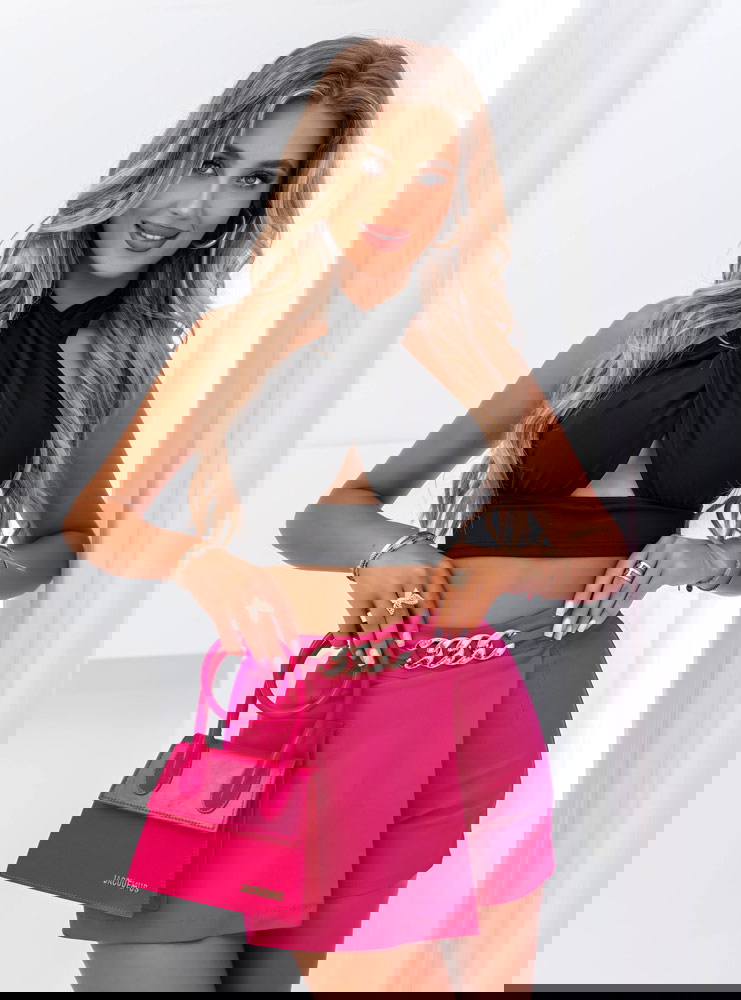 Spódnico - spodenki z ozdobnym...