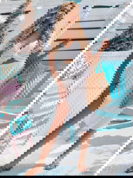 Biała muślinowa sukienka... 2