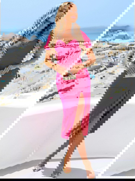 Sukienka z rozcięciem Dynah... 2