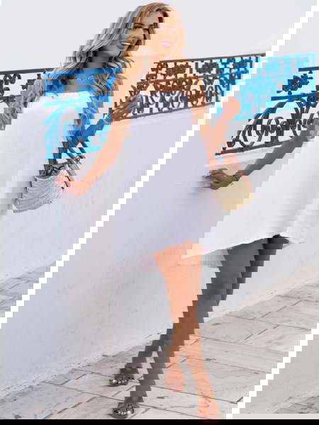 Biała muślinowa sukienka na... 2