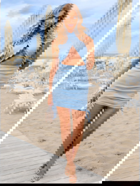 Błękitna prążkowana... 2