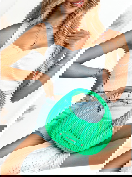 Biały prążkowany top na... 2