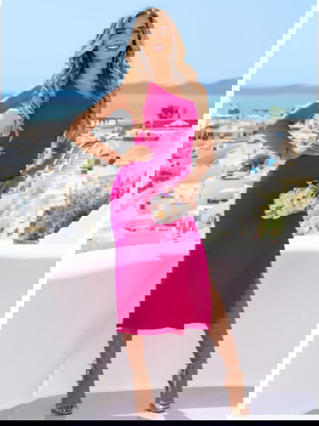 Sukienka midi na jedno... 2