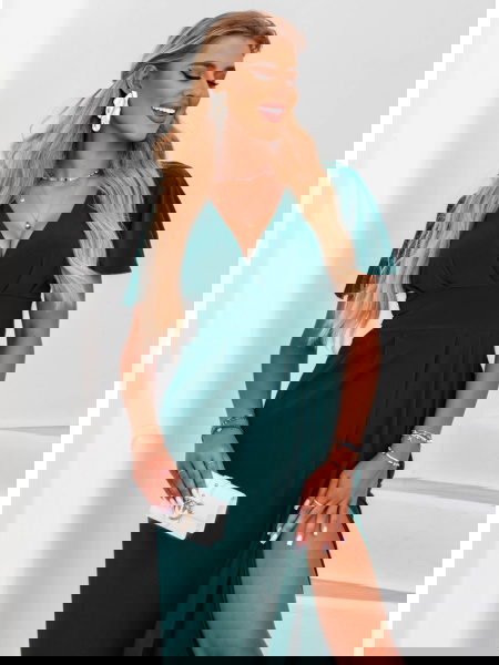 Długa sukienka z rozcięciem... 2