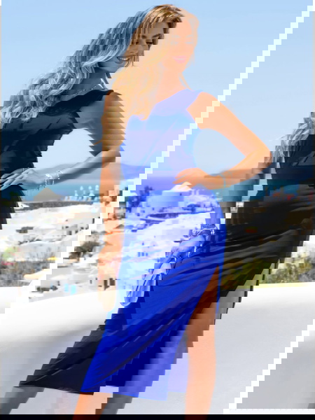 Chabrowa sukienka midi na... 2