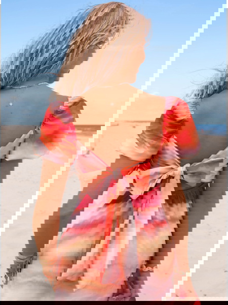 Wzorzysta sukienka z... 2