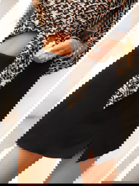 Czarne spódnico - spodenki... 2