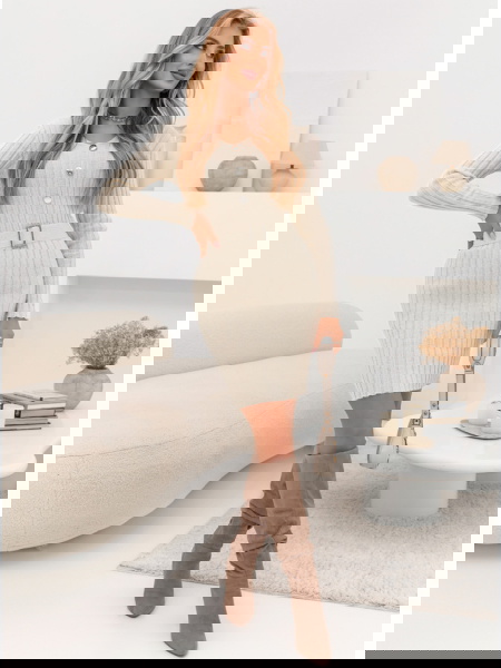 Sweterkowa sukienka z... 2