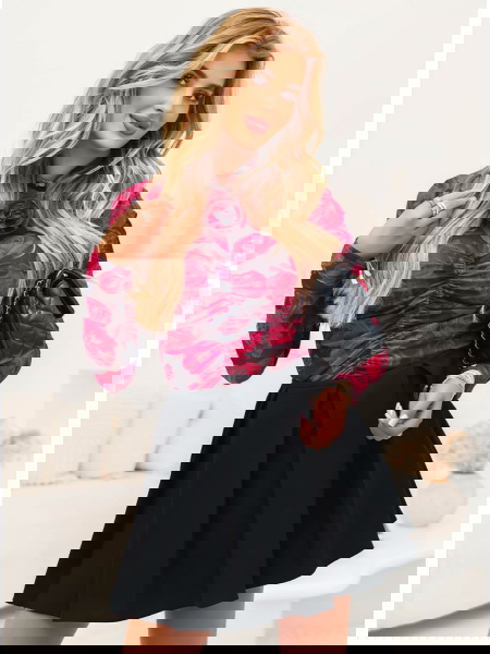 Czarne spódnico - spodenki... 2