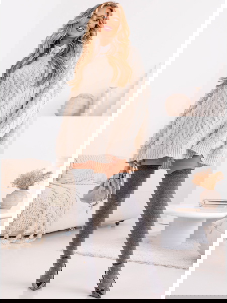 Grafitowe zakolanówki Darylann 2