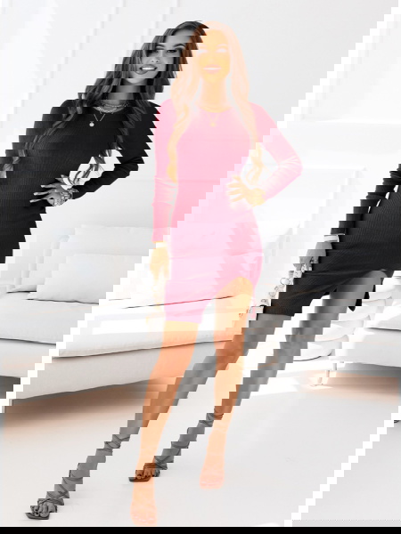 Bordowa prążkowana... 2