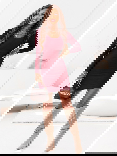 Bordowa prążkowana... 2