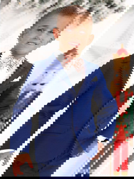 Pudrowa cekinowa mucha dla... 2