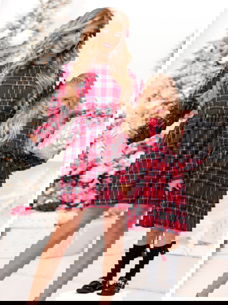 Zestaw sukienek w kratkę... 2