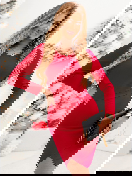 Malinowa dopasowana... 2