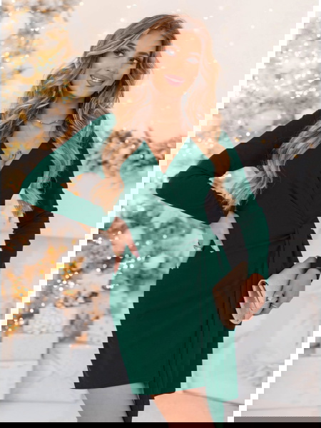 Sukienka z przekładanym... 2