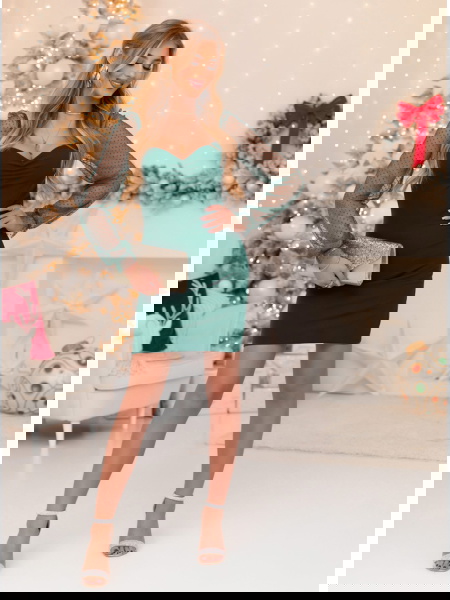 Dopasowana sukienka z... 2