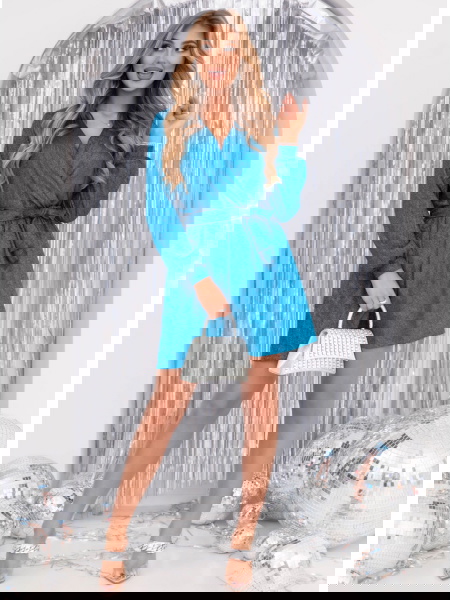 Turkusowa błyszcząca...