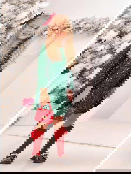 Cekinowa sukienka... 2