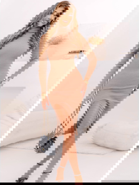 Beżowa prążkowana... 2