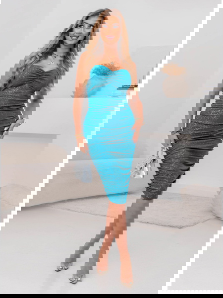 Turkusowa błyszcząca... 2