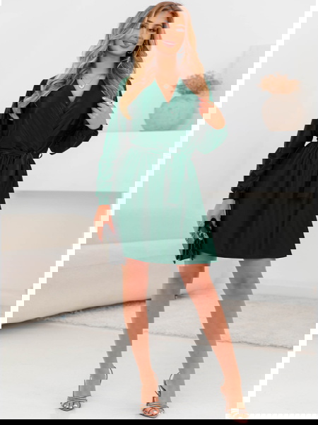 Rozkloszowana sukienka... 2