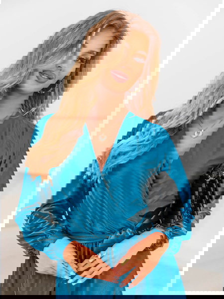 Turkusowa rozkloszowana... 2