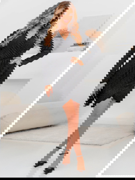 Brokatowa sukienka z... 2