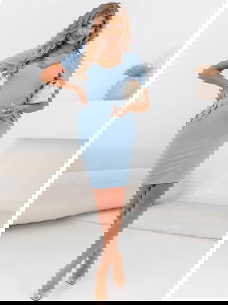 Błękitna dopasowana... 2