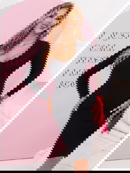 Czarna prążkowana...