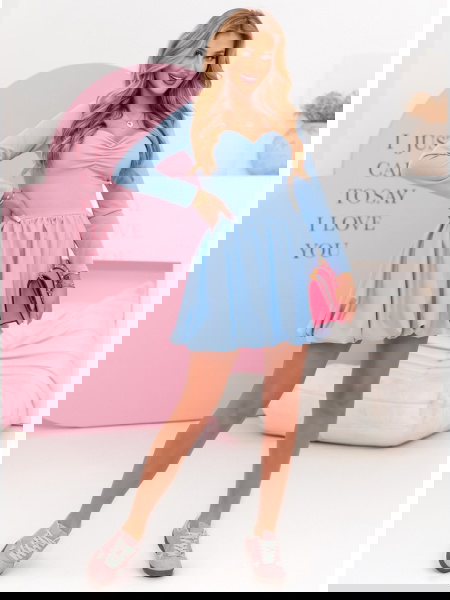 Błękitna sukienka typu... 2