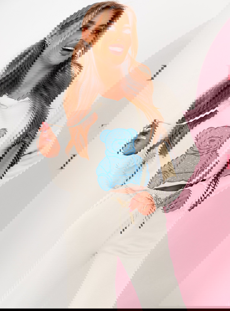 Komplet dresowy bluza z kapturem i...