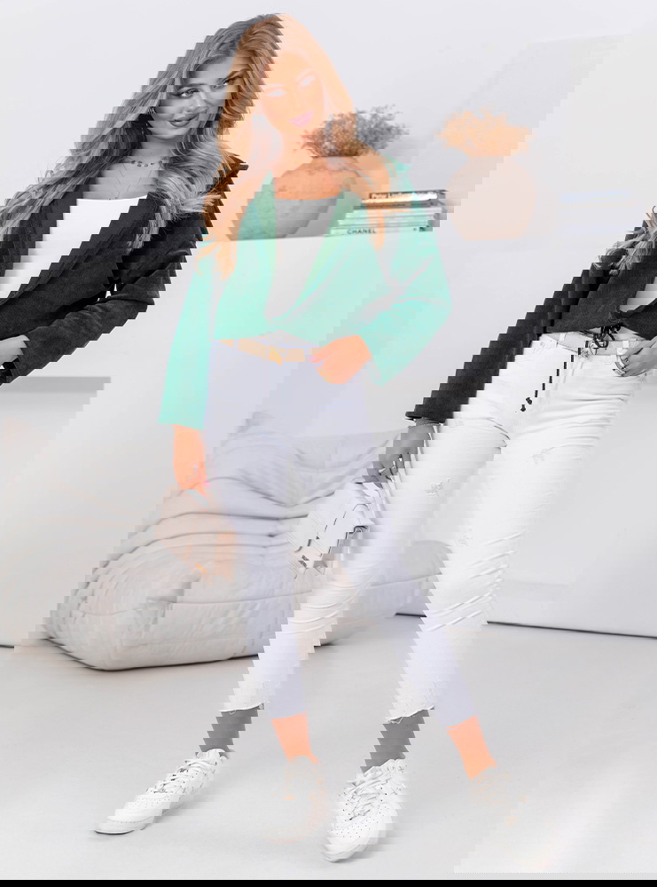 Bluza z kapturem Almaise - butelkowa...