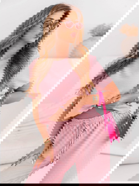 Komplet bluzka z krótkim... 2