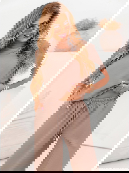 Komplet bluzka z krótkim... 2