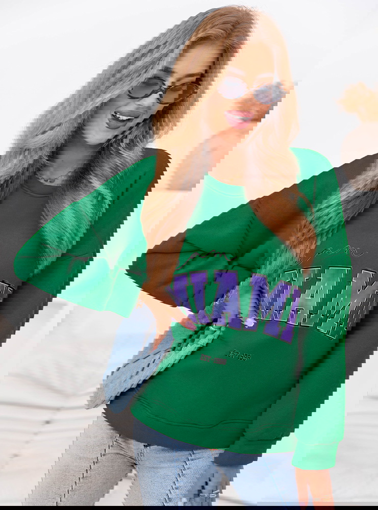 Bluza z ozdobnym napisem Clovia -...