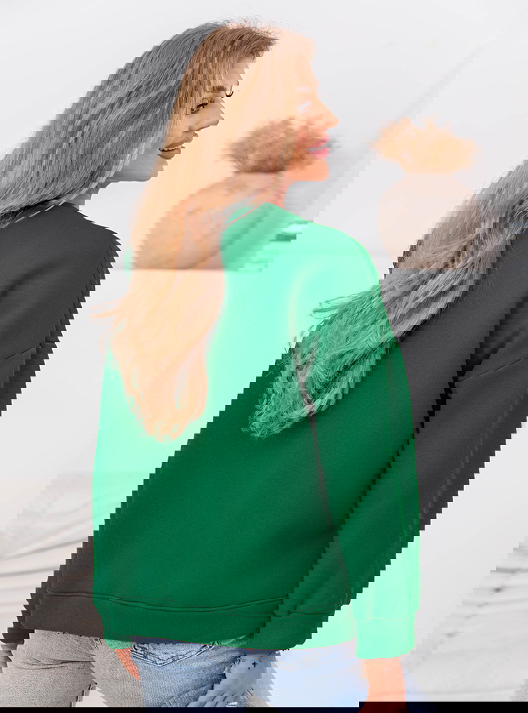 Bluza z ozdobnym napisem Clovia -...