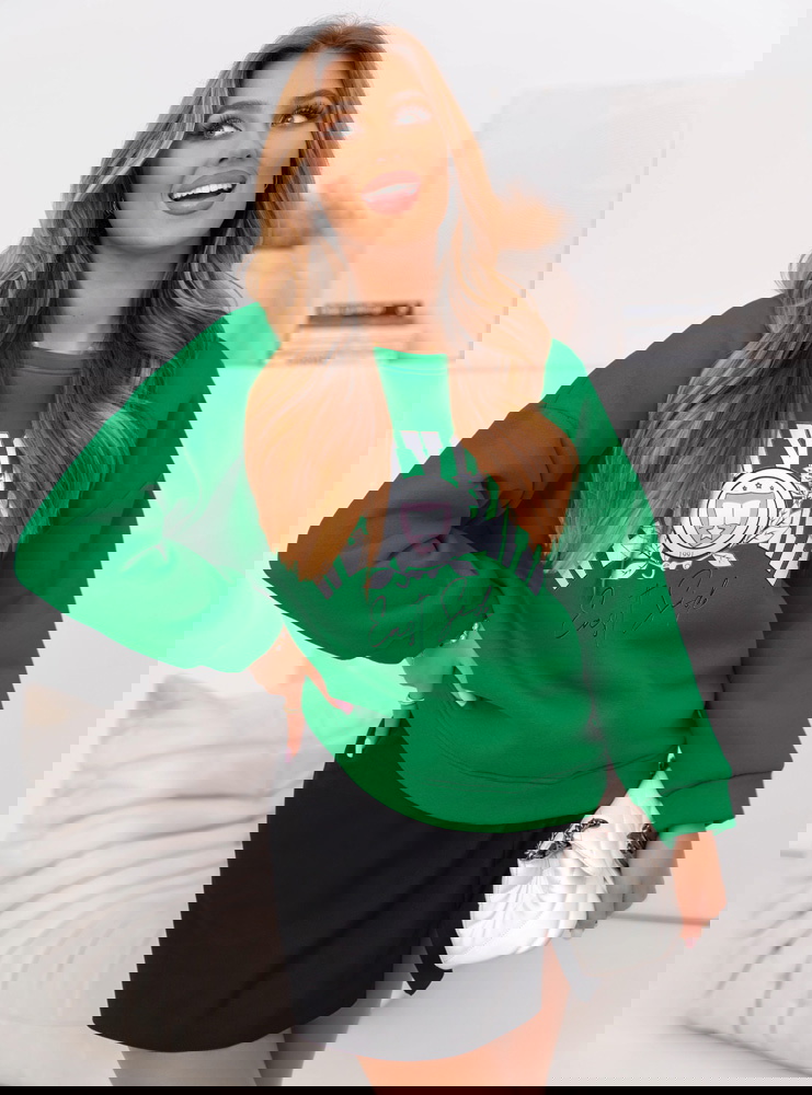 Bluza z ozdobnym napisem Nayobe -...