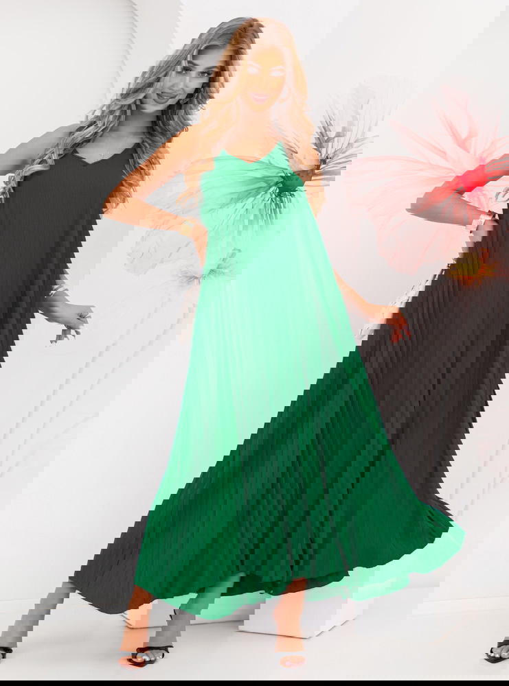 Długa plisowana sukienka Satullia -...