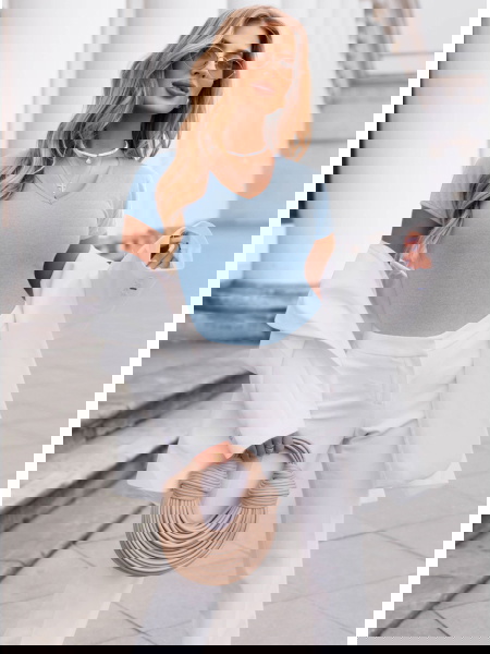 Błękitna koszulka z... 2