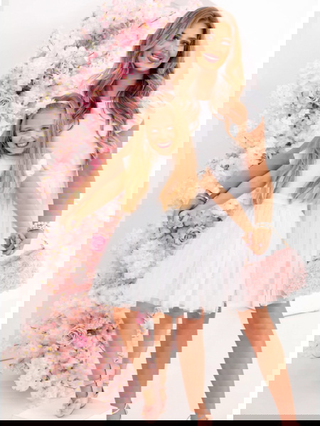 Biały zestaw sukienek z... 2