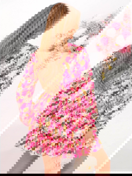 Rozkloszowana sukienka mini... 2