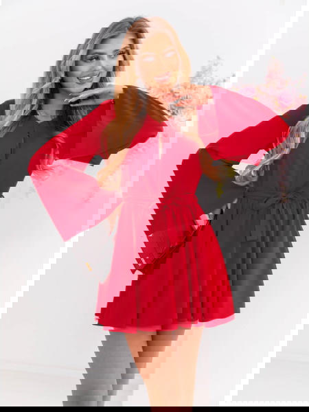 Malinowy kombinezon jak... 2