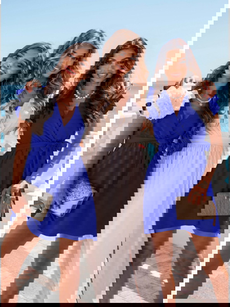 Chabrowa sukienka z... 2