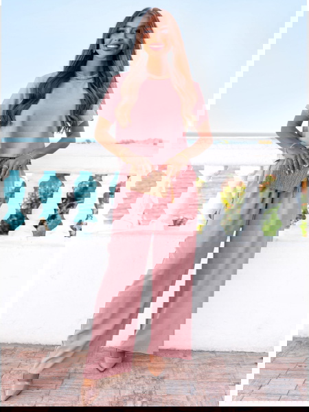 Komplet bluzka z krótkim... 2