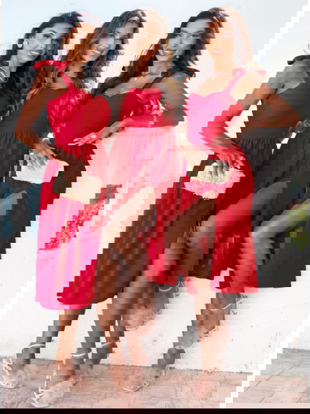 Malinowa rozkloszowana... 2